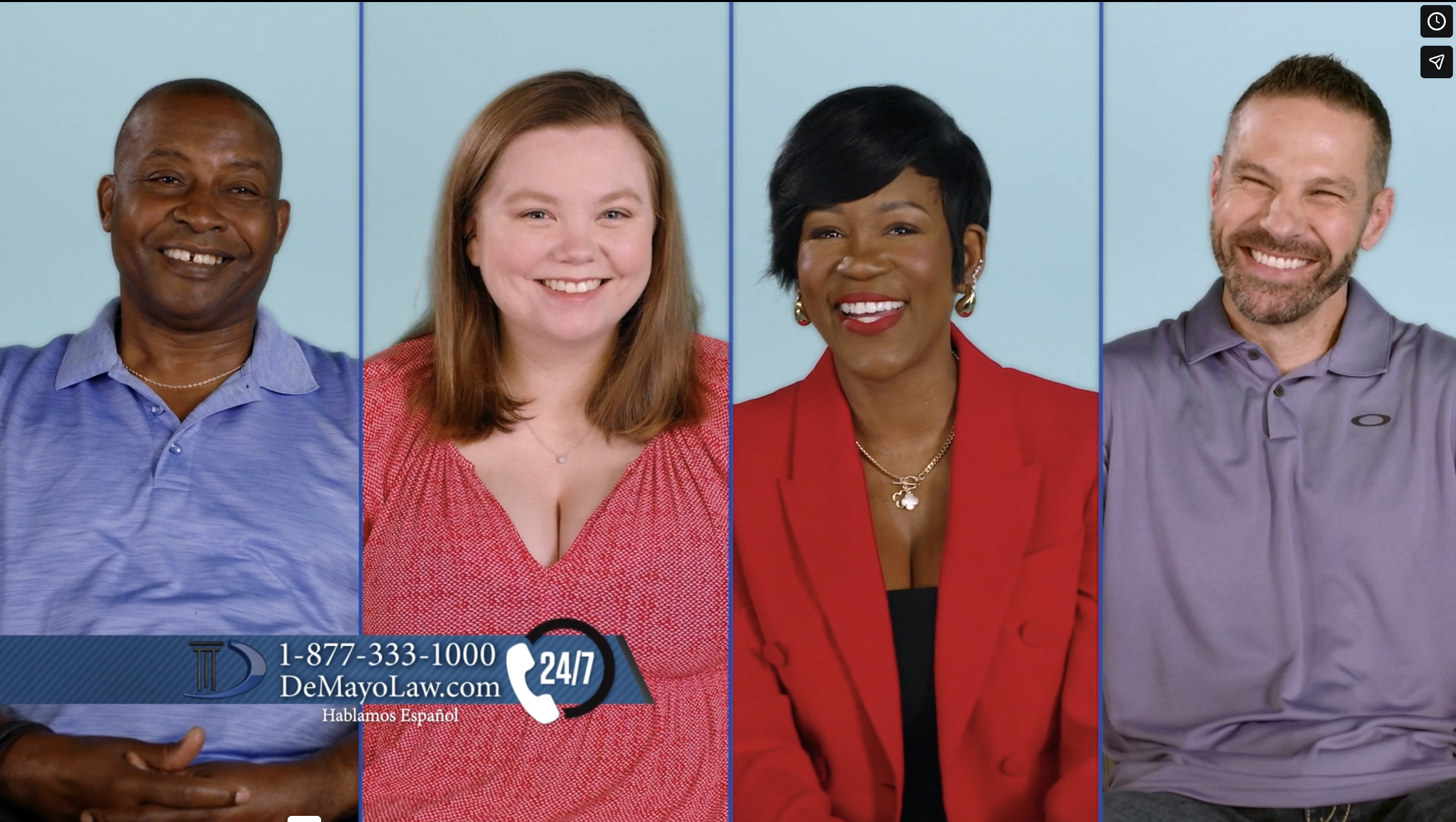 Cliente de Lesiones Personales, Curtis | DeMayo Law Offices, North Carolina