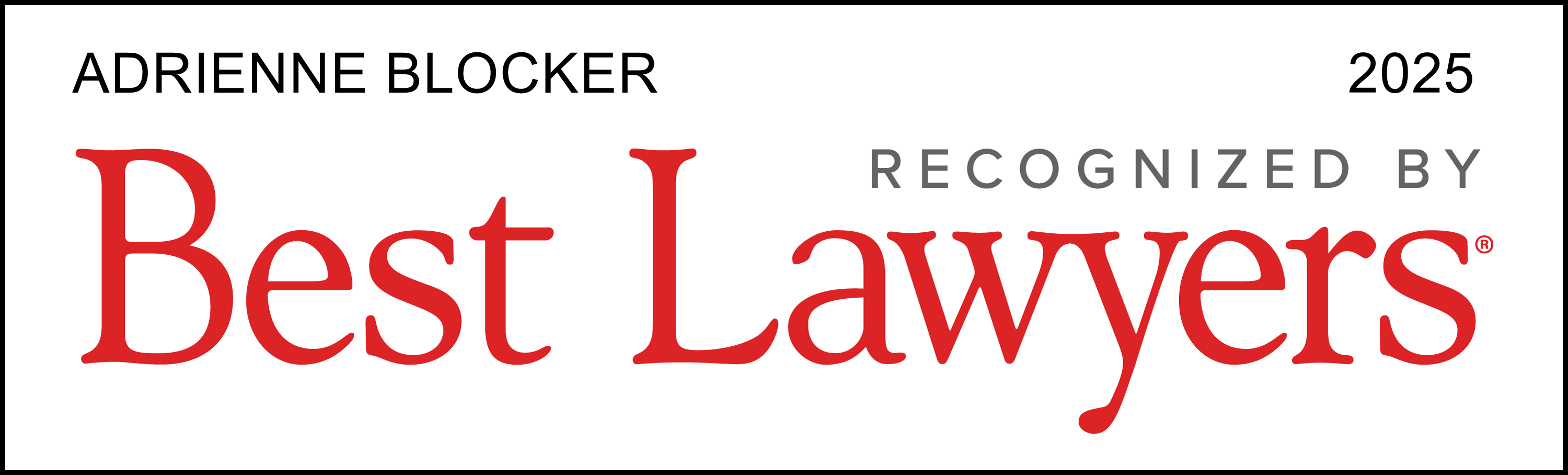 Adrienne Blocker - Best Lawyers - Lawyer Logo