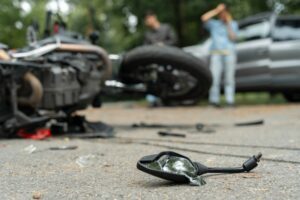¿Cuáles son las causas más comunes de accidentes de motocicleta en North Carolina?