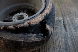 ¿Puedo Demandar Después de un Accidente por Reventón de Neumático?