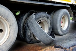 ¿Qué debo hacer después de un accidente por reventón de neumático?